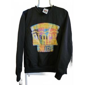 New - Support Black Colleges Unisex Graphic sweatshirt - Size S - black - NWT